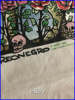 EXC Vintage Grateful Dead Shirt 1992 Spring Rock Jerry Garcia Reonegro Size XL
