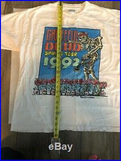 EXC Vintage Grateful Dead Shirt 1992 Spring Rock Jerry Garcia Reonegro Size XL