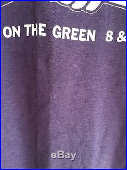 Extremely Rare Concert T-Shirt Day on the Green The Who and The Grateful Dead