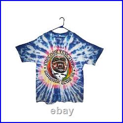 Further Festival T Shirt XL Vintage Tie Dye 1998 Grateful Dead Concert Tour Tee