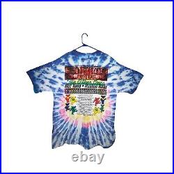 Further Festival T Shirt XL Vintage Tie Dye 1998 Grateful Dead Concert Tour Tee