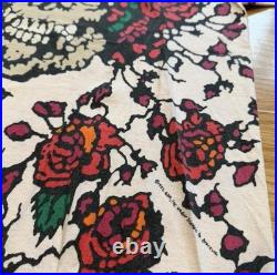 GRAIL Grateful Dead Skull And roses 1992 Single Stitch All Over Print Size Large
