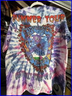 GRATEFUL DEAD 1995 SUMMER TOUR SHIRT Original RARE