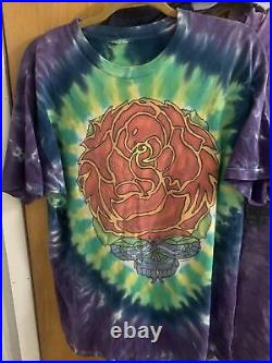 GRATEFUL DEAD 2000 THE OTHER ONES FURTHER TOUR LIQUID BLUE Tie Dye OOP RARE VHTF