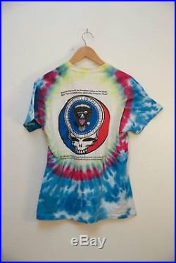 GRATEFUL DEAD Jerry Garcia in 92 Vote President VINTAGE 1992 90s T Shirt