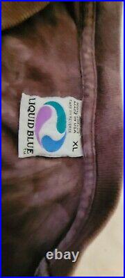 GRATEFUL DEAD L 1995 NWT Rollerblading Liquid Blue Tie Dye Dancing Bear GDM VHTF