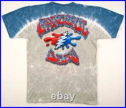 GRATEFUL DEAD-SYF DRIP MELTING-STEAL YOUR FACE-2 SD TIE DYE-M, XL withVintage Tags