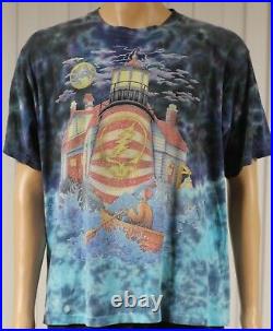 GRATEFUL DEAD Ship of Fools Vintage Shirt 1994 Clay Hill Dry Goods Label Large