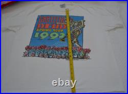 GRATEFUL DEAD T-Shirt XL SPRING TOUR 92 Vintage REONEGRO Brockum USA Garcia
