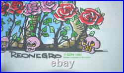 GRATEFUL DEAD T-Shirt XL SPRING TOUR 92 Vintage REONEGRO Brockum USA Garcia