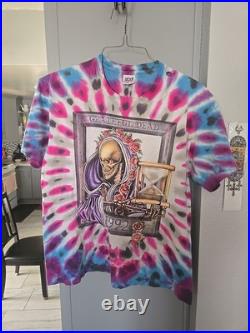 GRATEFUL DEAD VTG 1992 Oakland New Year's Eve Tie Dye Shirt Sz XL Single Stitch
