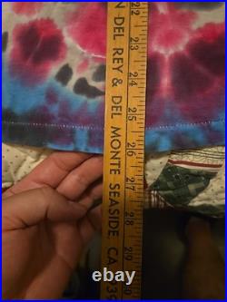 GRATEFUL DEAD VTG 1992 Oakland New Year's Eve Tie Dye Shirt Sz XL Single Stitch