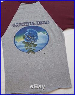 GRATEFUL DEAD Vintage T Shirt 80's Tour Concert 1983 HIPPY JAM BAND ROCK Jersey