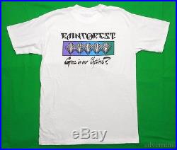 GRATEFUL DEAD Vintage T Shirt 80's Tour Concert 1989 Rainforest HIPPY JAM BAND