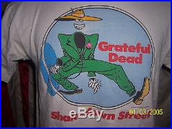 GRATEFUL DEAD concert shirt 1978 RARE