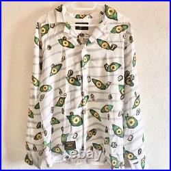 Glamb Prosciutto Grateful Dead Shirt Jojo White Pattern Size S Used