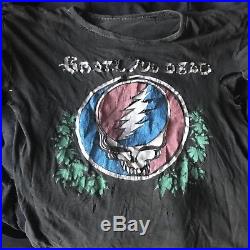 Grateful Dead 1976 Shirt RARE VINTAGE Jerry Garcia Bob Weir Weed Marijuana