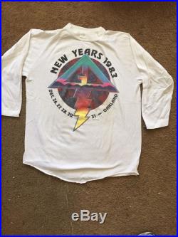 Grateful Dead 1983 New Year's T-shirt