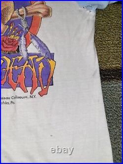 Grateful Dead 1985 T Shirt Spring Tour Shirt Rare HTF Raglan Bertha