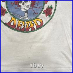 Grateful Dead 1986 Tour T-Shirt XL Love Is Real Not Fade Away Skull Roses