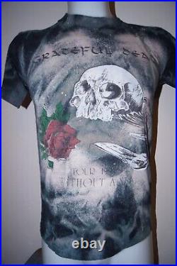 Grateful Dead 1991 Single Stitch PSYCHEDELIC ROCK BAND Tie Dye M T-Shirt VTG 90s