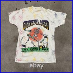 Grateful Dead 1992 Summer Tour Shirt Steve Miller Band Size XL VINTAGE