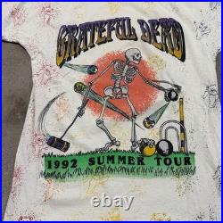 Grateful Dead 1992 Summer Tour Shirt Steve Miller Band Size XL VINTAGE