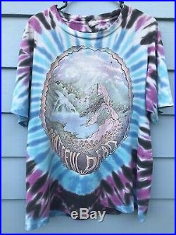 Grateful Dead 1992 Summer Tour Vintage Tie Dye Single Stitch T-Shirt Size XL