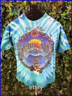 Grateful Dead 1992 summer tour 90s vintage tie dye band tee single stitch large
