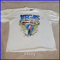 Grateful Dead 1993 Brockum Vegas Dead XL Mens T Shirt Concert Tee Jerry Garcia