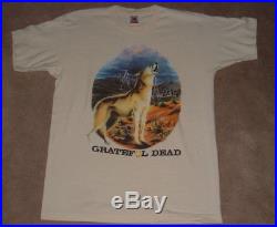 Grateful Dead 1995 Vintage Rare GDM Las Vegas Concert T-shirt 2-side Tour Dates