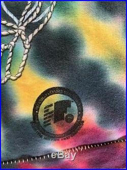 Grateful Dead 1996 Lithuania Basketball Team Tie Dye RARE Tank Top Shirt Sz XL