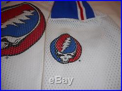 Grateful Dead 1 / ONE HOCKEY JERSEY Shirt LARGE Steal Your Face by 24 Minutes