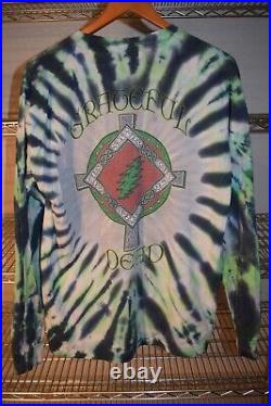 Grateful Dead 2006 vtg Tie Dye Long Sleeve t shirt Men's Large