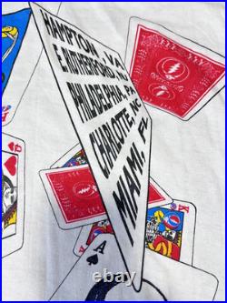 Grateful Dead'89 Origianl Vintage Tour Shirt XL, Never worn/washed