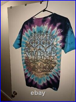 Grateful Dead 90's Concert T Shirt VTG 1965-1995 Liquid Blue 30 Year Size M