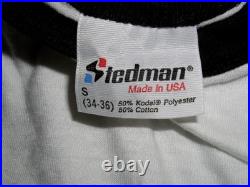 Grateful Dead Bob Dylan Concert Raglan Jersey Shirt Vintage 1987 Anaheim Stadium