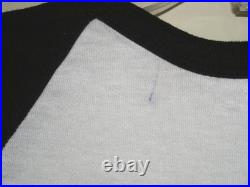 Grateful Dead Bob Dylan Concert Raglan Jersey Shirt Vintage 1987 Anaheim Stadium