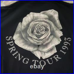 Grateful Dead Brockum Worldwide Spring Tour 1993 Black T-Shirt Size L Rock & Pop