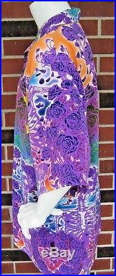 Grateful Dead Button Up Shirt by Dragonfly Men's Size XXL Tie Dye Psychedelic
