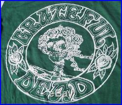 Grateful Dead Concert Shirt 4-22-79 Spartan Stadium Brent Mydland 1st Show RARE