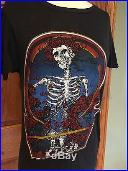 Grateful Dead Concert T Shirt 1981 American Tour What A Long Strange Trip Sz M