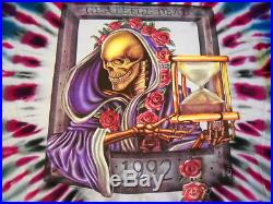 Grateful Dead Concert T-shirt-new Years Eve Skeleton Skull Roses Dec. 31-1992-l