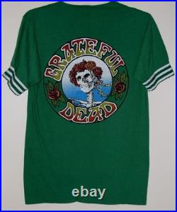 Grateful Dead Concert Tour T Shirt Vintage Skull Logo Single Stitched J Garcia