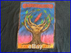 Grateful Dead Crew Owned Concert T-Shirt Fall Tour 1989 XL