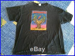 Grateful Dead Crew Owned Concert T-Shirt Fall Tour 1989 XL
