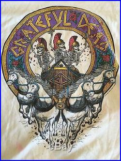Grateful Dead Crew Owned Concert T-Shirt LA Coliseum 1991 XL