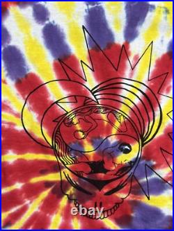 Grateful Dead Dancing Skeletons T-Shirt Men's XL Double Sided Vintage 80s