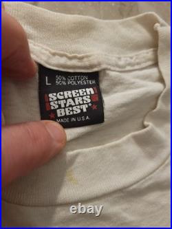 Grateful Dead Deadopoly 1988 Vintage Concert T-Shirt Screen Stars Best LARGE