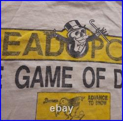 Grateful Dead Deadopoly 1988 Vintage Concert T-Shirt Screen Stars Best LARGE